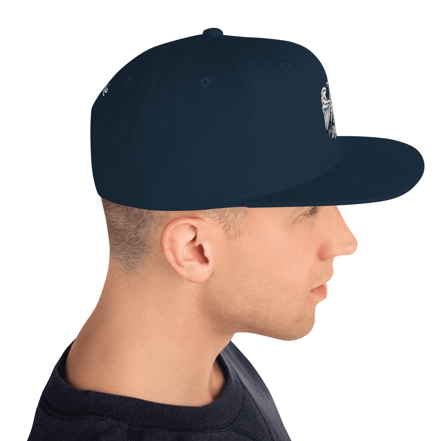 Cappellino da baseball con aquila del Friuli grigia